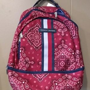 New Tommy Hilfiger cute Bandana Backpack